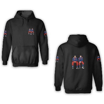 Discover The Bash Brothers - Mighty Ducks - 3D Hoodies