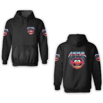 Discover Disneyss The Muppets Animal Rock 3D Hoodies