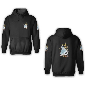 Discover Disney Princess Cinde Collage Baseball Tees 3D Hoodies