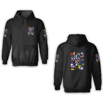 Discover Disney Mickey Mouse Vintages Never Bored 3D Hoodies