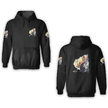Discover Disneyss Kingdom Hearts Characters Clock Tower Group shots 3D Hoodies