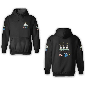 Discover Disneyss Pixars Finding Nemo Mine Mine Mine Just Keep Swimming Baseball Tees 3D Hoodies
