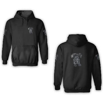 Discover Star Wars R2D2  Distressed C2 Disney Zip 3D Hoodies