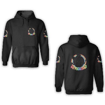 Discover Disney The Muppets Be Yourself Rainbow 3D Hoodies