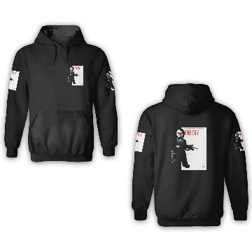 Discover Chucky Scarface - Chucky - 3D Hoodies