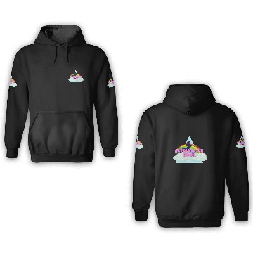 Discover Unicorns Alternative Rock Unicorns Rainbow Design 3D Hoodies