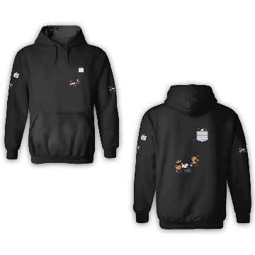 Discover Disney The Aristocats Movie Kittens Pocket 3D Hoodies