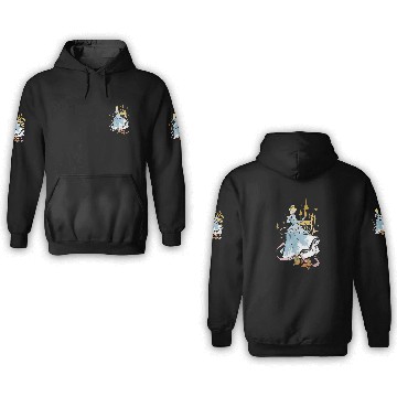 Discover Disney Princess - Cinde Collage Baseball Tees 3D Hoodies