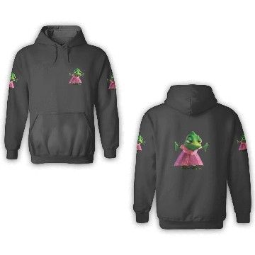 Discover Pascal the Chameleon from Disney Tangled 3D Hoodies
