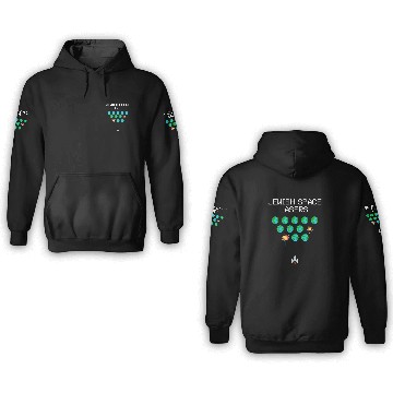 Discover Astronauts Jewish Space Lasers Funny 8bit Invaders 3D Hoodies