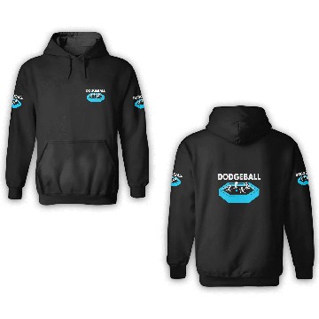 Discover Gaga Ball Dodgeball 3D Hoodies