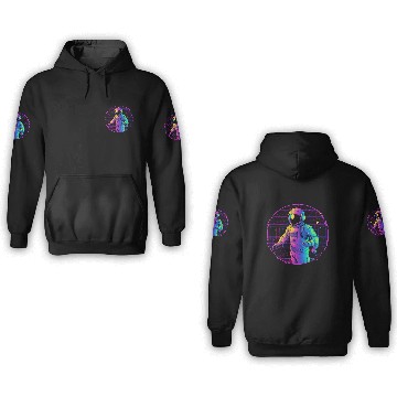 Discover Astronauts Raving Design Edm Rave 3D Hoodies