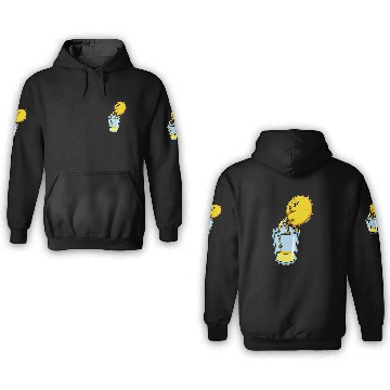 Discover Funny Humor Citrus Lemon Lemonade Making 3D Hoodies