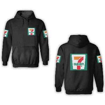 Discover 7 Eleven 3D Hoodies