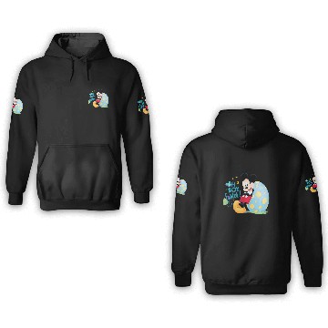 Discover Disney Mickey Oh Boy Easter 3D Hoodies