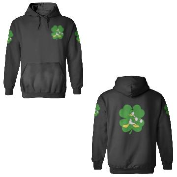 Discover Disney Donald Duck Retro Shamrock St. Patricks Day 3D Hoodies