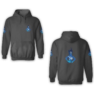 Discover Disney Peter Pan Midnight London Flight Silhouette Fill 3D Hoodies