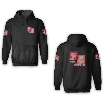 Discover Disney The Fox and the Hound Tod & Copper Retro Baseball Tees 3D Hoodies