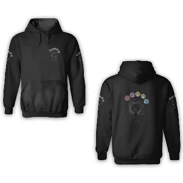 Discover Disney Inside Out Riley Many Emotions Bubbles 3D Hoodies