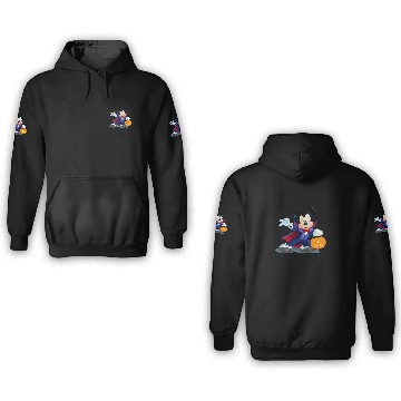 Discover Disney Halloween Mickey Mouse Vampire 3D Hoodies