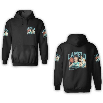 Discover LaMelo Ball Vintage - Lamelo Ball - 3D Hoodies