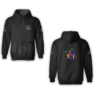 Discover My Squad! - Pikmin - 3D Hoodies