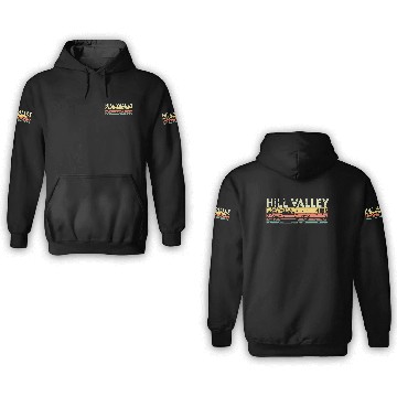 Discover Hill Valley 1985 - Back To The Future - 3D Hoodies