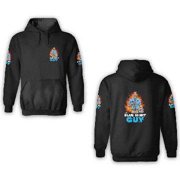 Discover Blue 3D Hoodies Guy - Ryan Reynolds - 3D Hoodies