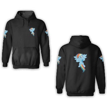 Discover rainbow dash 3D Hoodies