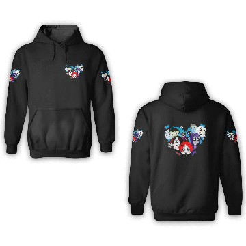Discover Ruby Gloom heart 3D Hoodies