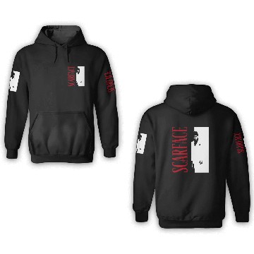 Discover scarface retro - Scarface - 3D Hoodies