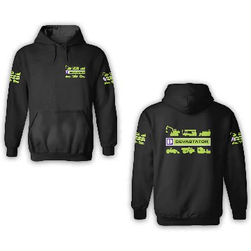 Discover Devastator - Transformers - 3D Hoodies
