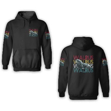 Discover Walrus - Walrus - 3D Hoodies
