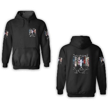 Discover DMNTeestore Evanescence 3D Hoodies, 3D Hoodies, 3D Hoodies Black