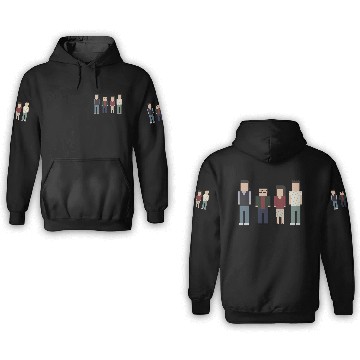 Discover 8-Bit Seinfeld - Seinfeld - 3D Hoodies