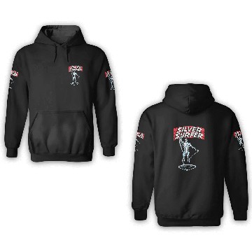 Discover The Silver Surfer - Silver Surfer - 3D Hoodies