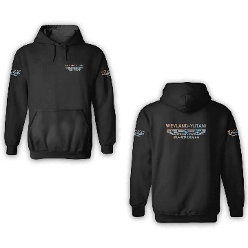 Discover Weyland-Yutani - Aliens - 3D Hoodies