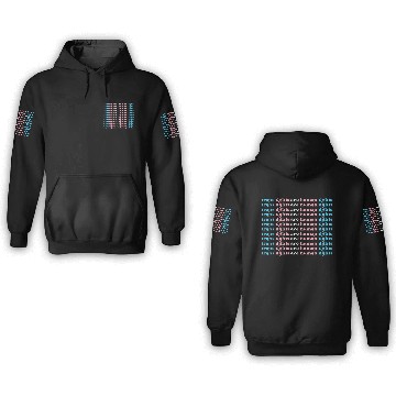 Discover Trans Rights Are Human Rights 3D Hoodies