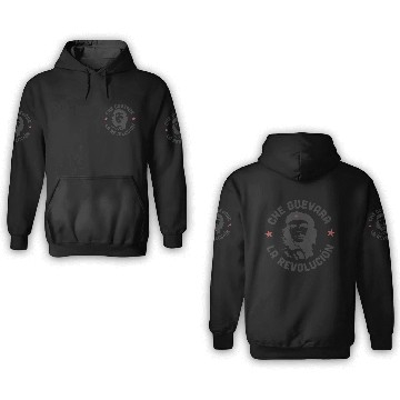 Discover Che Guevara Unisex 3D Hoodies: Circle Logo