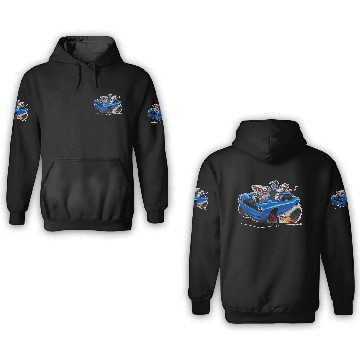 Discover Challenger HELLCAT blue - Challenger - 3D Hoodies