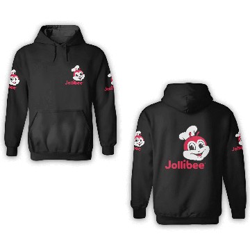 Discover Jollibee logo 3D Hoodies