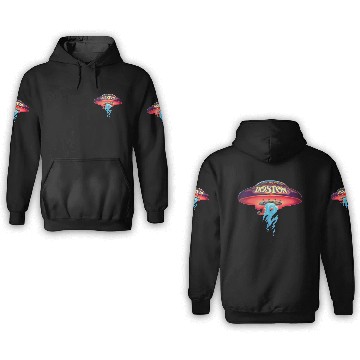 Discover Boston Rock Band Mans Soft 3D Hoodies