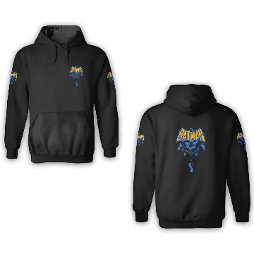 Discover Batman Vintage Run 3D Hoodies