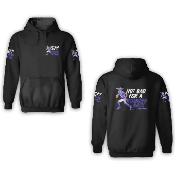 Discover Lamar Jackson Not Bad For A Running Back 3D Hoodies