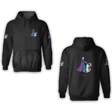 Discover Disneys once upon a snowman elsa creates olaf Hawaiians 3D Hoodies