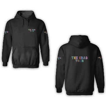 Discover Eras Tour Sticker Houston 3D Hoodies
