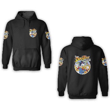 Discover Disney DuckTales Classic Uncle Scrooge Woo oo Baseball Jerseys 3D Hoodies