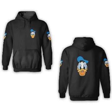 Discover Disneyss Donald Duck Three Caballeros Trip Matching Big Faces 3D Hoodies