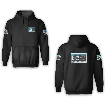 Discover Radiohead Unisex 3D Hoodies: Carbon Patch