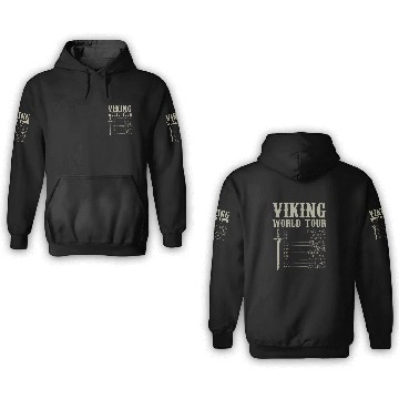 Discover Viking World Tour | Norsemen Vikings Lover Gift 3D Hoodies